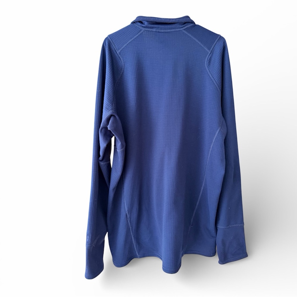 Patagonia‎ 1/4 Zip Blue Performance Athletic Jacket Men's XXL. Vintage. - Picture 3 of 6
